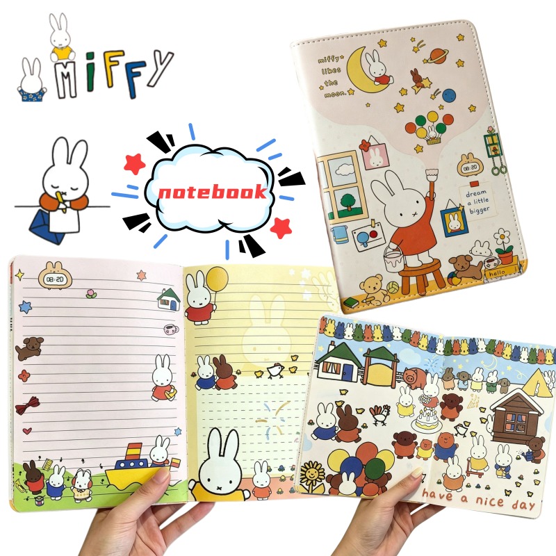 Art Book Illustration - Nieuwe B6 Miffy Leuke Notebook Geïllustreerde