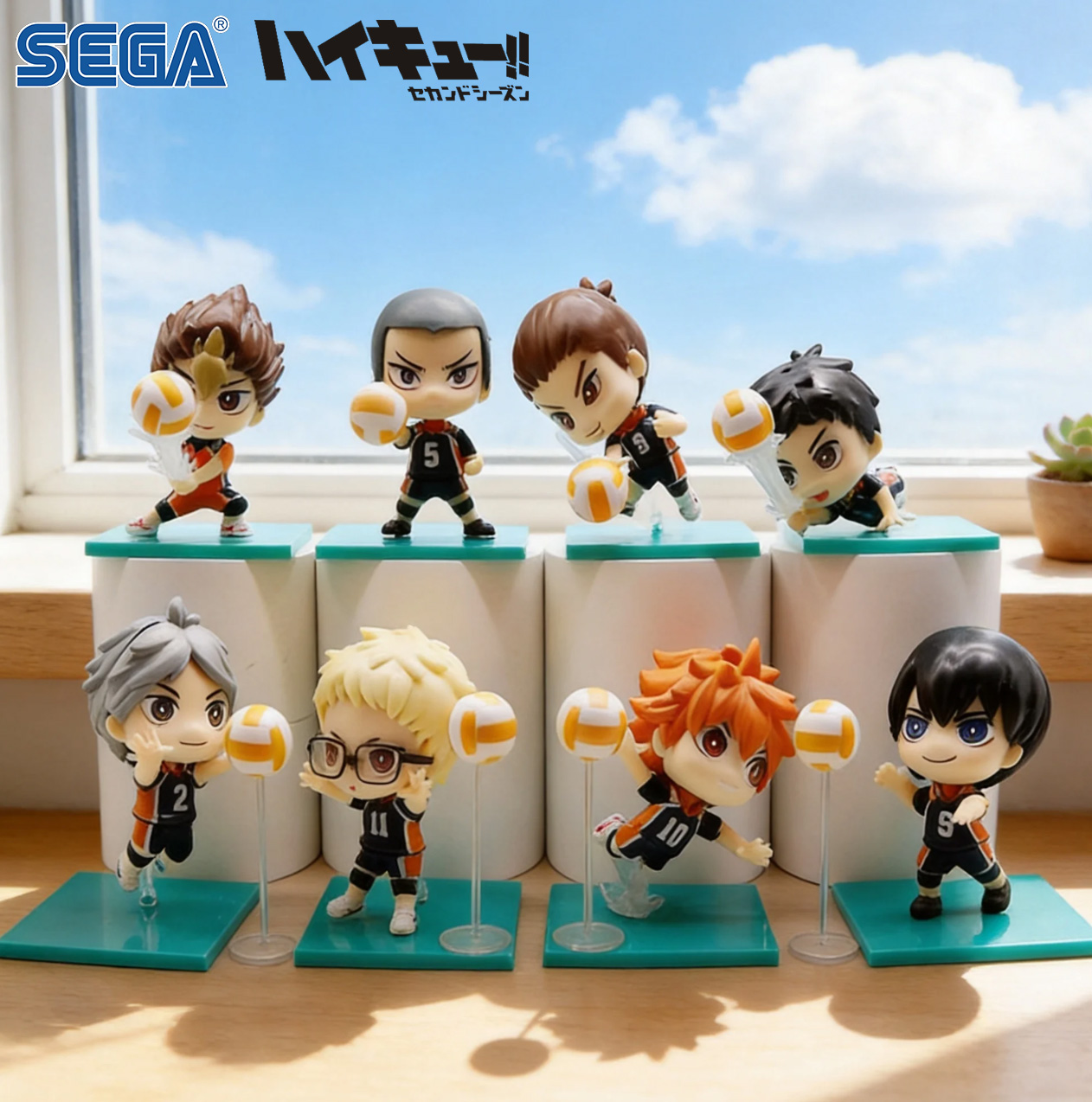 Anime Merchandise Haikyuu - SEGA Haikyuu!! Anime-collectie - 8-delige set