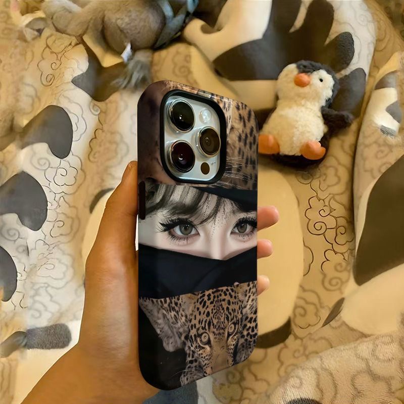 Luxe luipaardprint telefoonhoe - Phone Case Anime recensie en prijs